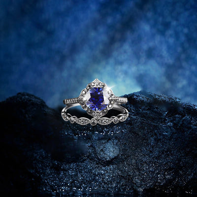 Olivenorma Lilith's Midnight Star​​ Ring - image 3