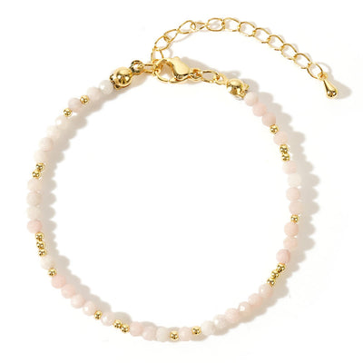 Olivenorma Mini Facted Beads Natural Gemstone Adjustable Bracelet - image 23