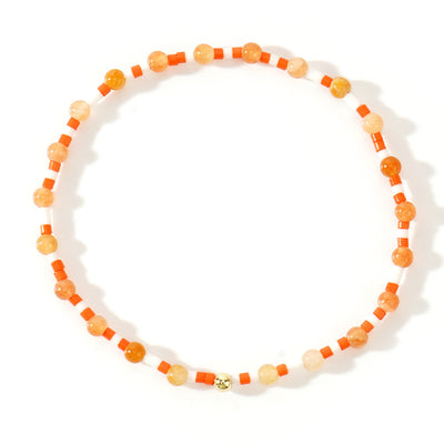 Olivenorma Mini Beads Gemstone Stretch Elastic Bracelet - image 7
