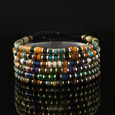 Olivenorma Mini Beaded Hematite Gemstone Trendy Beaded Bracelet - image 22