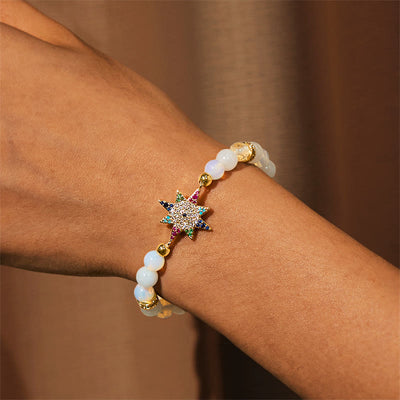Olivenorma "Dream Light Guardian" Opalite Star Bracelet