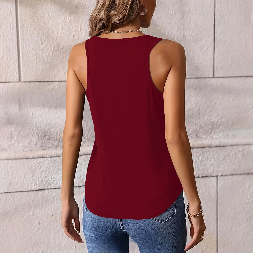 Olivenorma "FREE YOUR MIND AND SMILE INSIDE" Chakra Meditation Tank Top - image 3