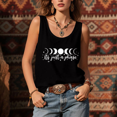 Olivenorma "it's just a phase" Positive Thoughts Soft Comfort Tank T-Shirt - image 2