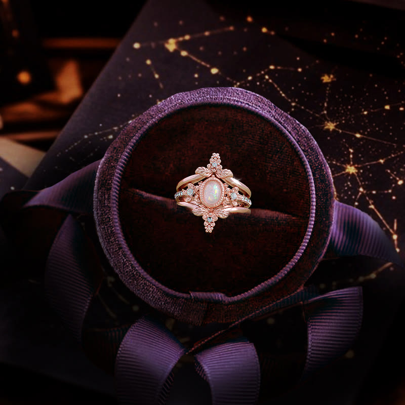 Olivenorma Freya's Bloom Ring Set - image 4