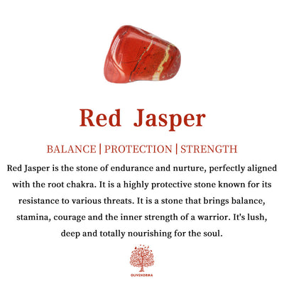 Olivenorma Natural Crystal Chakra Stone Adjustable Braided Bracelet - image 5