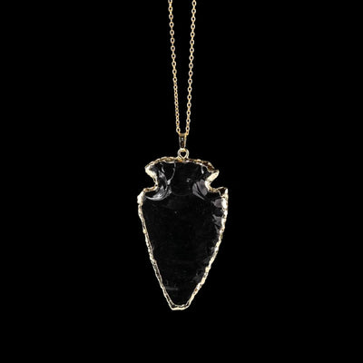 Olivenorma Nyx's Arrow Necklace - Gold Chain - image 1