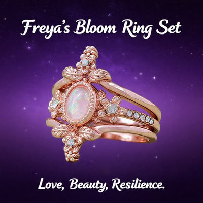 Olivenorma Freya's Bloom Ring Set - image 3