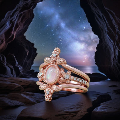 Olivenorma Freya's Bloom Ring Set - image 7