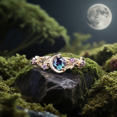 Olivenorma Luna's Rhapsody Ring - RoseGold - US 10 - image 1