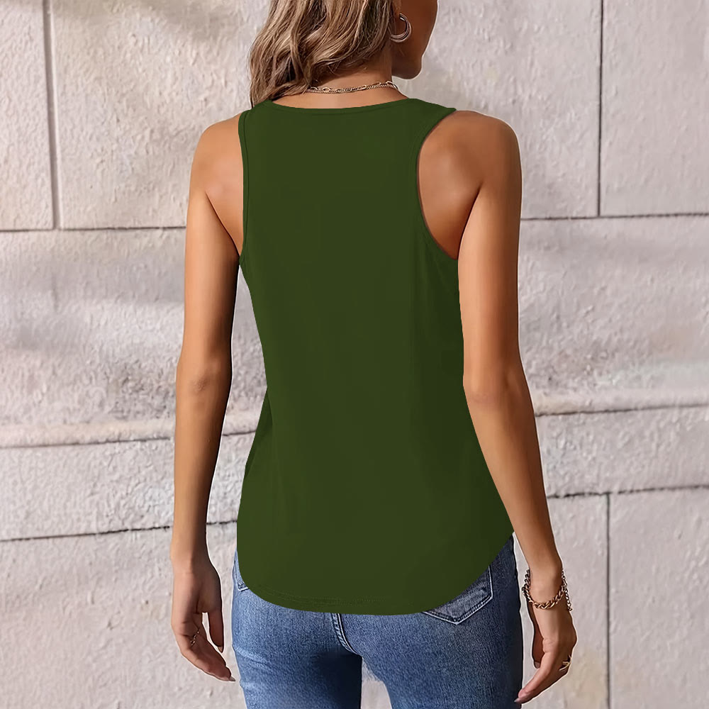 Olivenorma "DO YOGA AND ENJOY LIFE" Spiritual Tee Soft Sleeveless Women Tank - image 3