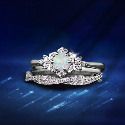Olivenorma Iris Bloom Ring - US 13 - image 1