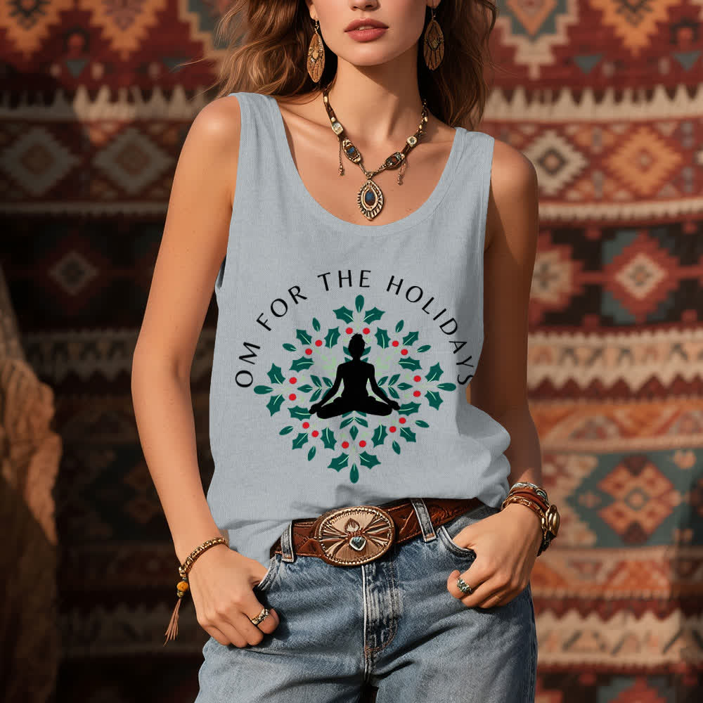Olivenorma Om for the Holidays Workout Tank Top - image 6