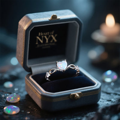 Olivenorma Heart of Nyx - Eternal Opal Crown Ring - image 4