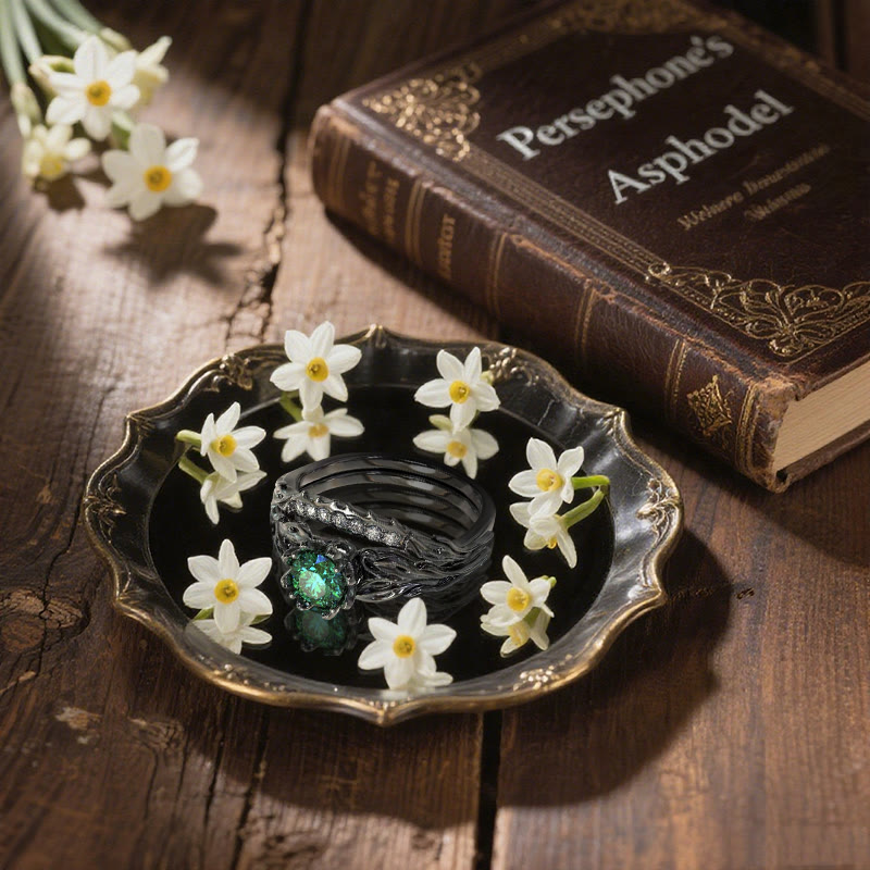 Olivenorma Persephone's Asphodel Blooming Ring - image 4