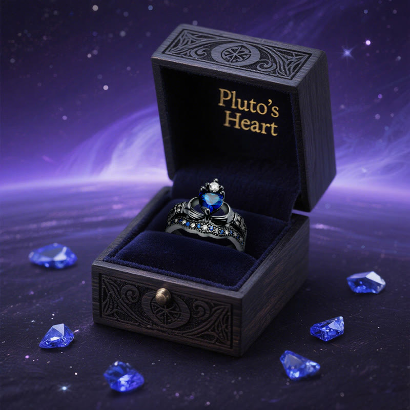 Olivenorma Pluto's Heart Sapphire Love Ring - image 4