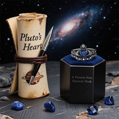 Olivenorma Pluto's Heart Sapphire Love Ring - image 3