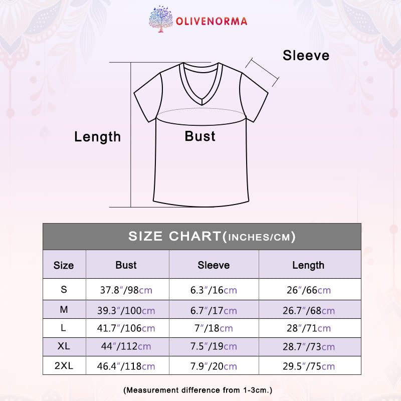 Olivenorma Metatro's Cube Symbol Sacred Geometry Healing Tee V-Neck Spiritual T-Shirt - image 8