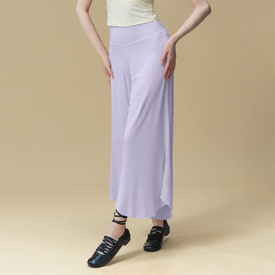 Olivenorma Nylon High-Waist Breathable Yoga Pilates Pants - Purple - L - image 9