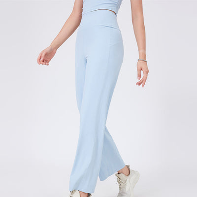 Olivenorma Versatile Straight-Leg Cut Mid Waist Stretch Dress Yoga Pants - image 7