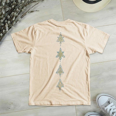 Olivenorma Metatro's Cube Symbol Sacred Geometry Healing Tee V-Neck Spiritual T-Shirt - image 16