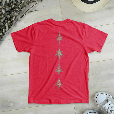 Olivenorma Metatro's Cube Symbol Sacred Geometry Healing Tee V-Neck Spiritual T-Shirt - image 32