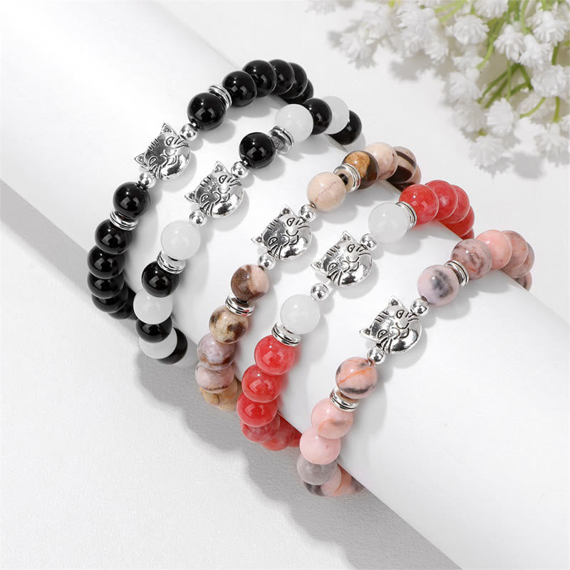 Olivenorma Cat Magic​​ Gemstone Beaded Bracelet - image 18