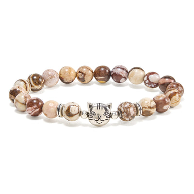 Olivenorma Cat Magic​​ Gemstone Beaded Bracelet - image 3