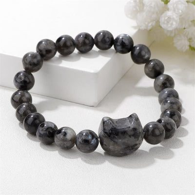 Olivenorma Mystic Meow Charm Crystal Bracelet - image 4