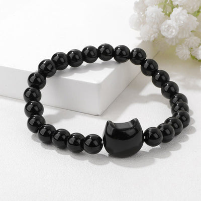 Olivenorma Mystic Meow Charm Crystal Bracelet - image 6