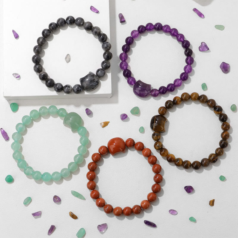 Olivenorma Mystic Meow Charm Crystal Bracelet - image 17