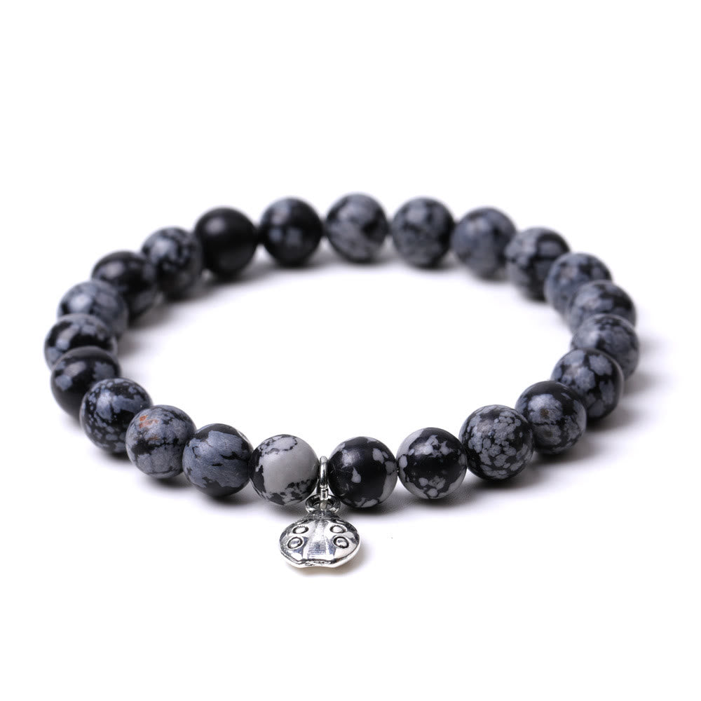 Olivenorma Lucky 7 Ladybug Charm Gemstone Bracelet - image 34