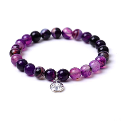 Olivenorma Lucky 7 Ladybug Charm Gemstone Bracelet - image 12