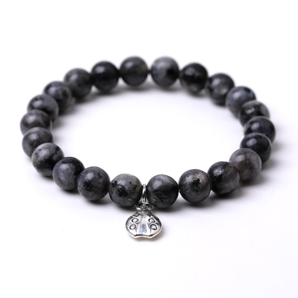 Olivenorma Lucky 7 Ladybug Charm Gemstone Bracelet - image 36