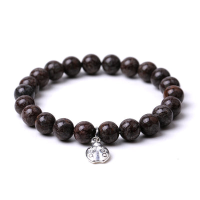 Olivenorma Lucky 7 Ladybug Charm Gemstone Bracelet - image 32