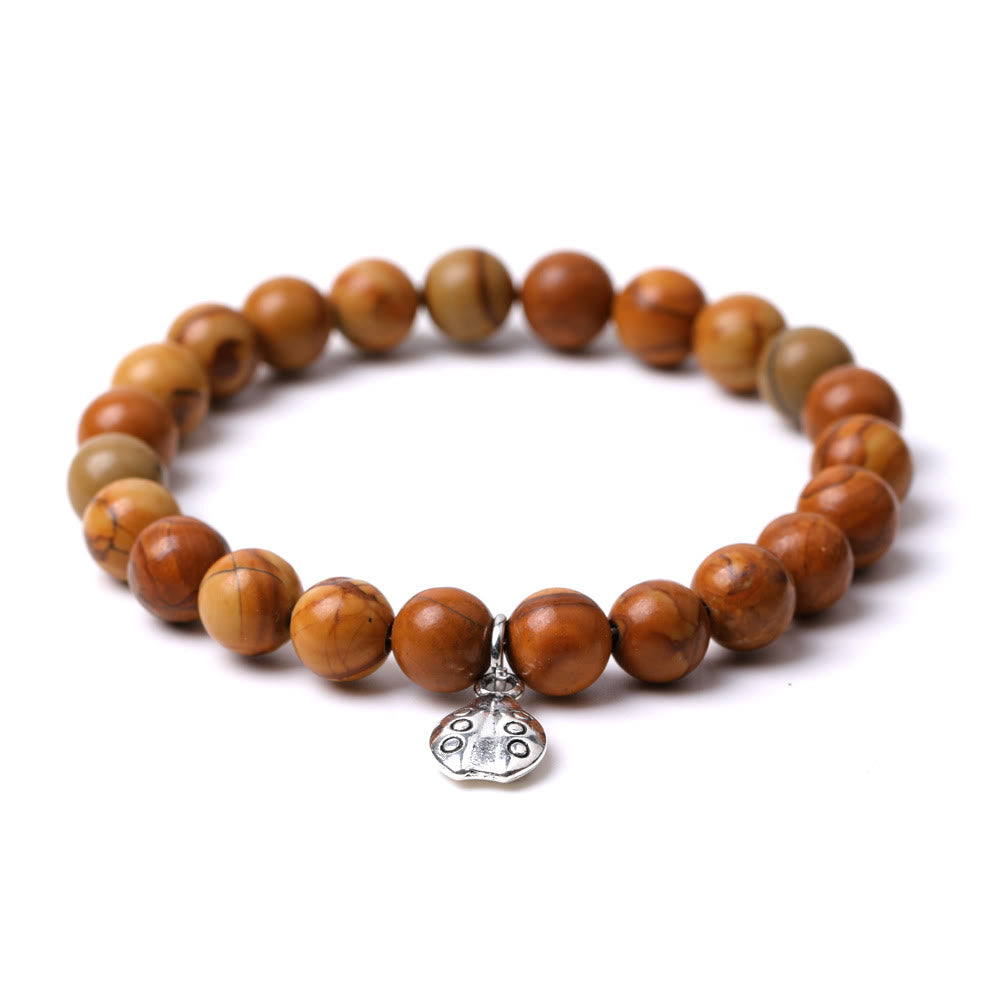 Olivenorma Lucky 7 Ladybug Charm Gemstone Bracelet - image 22