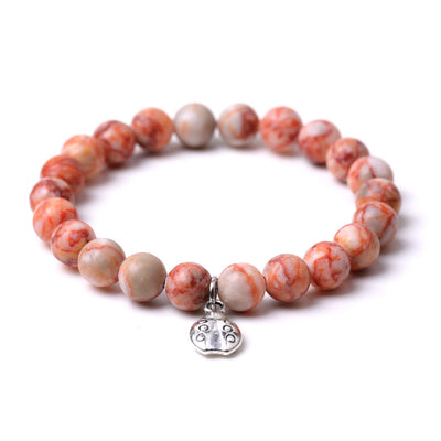 Olivenorma Lucky 7 Ladybug Charm Gemstone Bracelet - image 30