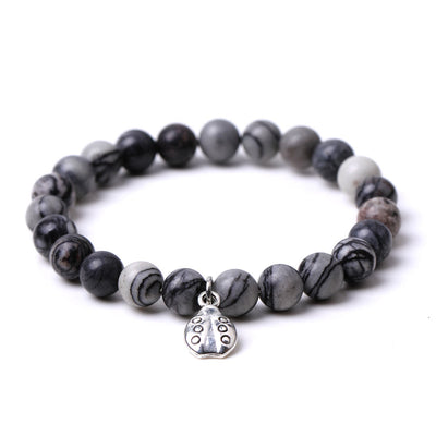Olivenorma Lucky 7 Ladybug Charm Gemstone Bracelet - image 44