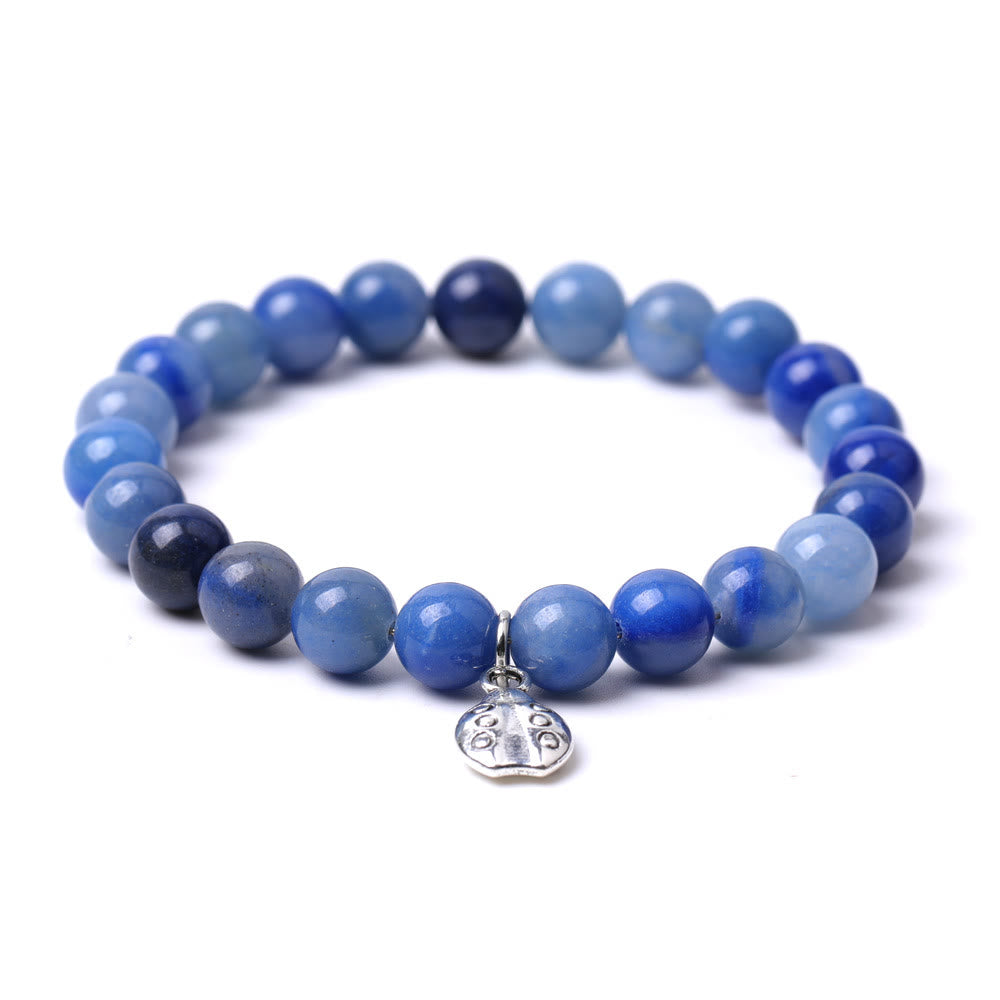 Olivenorma Lucky 7 Ladybug Charm Gemstone Bracelet - image 14