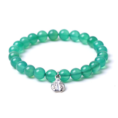 Olivenorma Lucky 7 Ladybug Charm Gemstone Bracelet - image 16