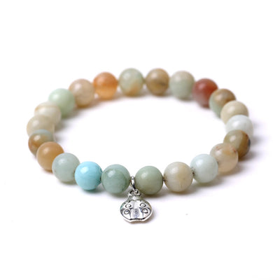 Olivenorma Lucky 7 Ladybug Charm Gemstone Bracelet - image 10