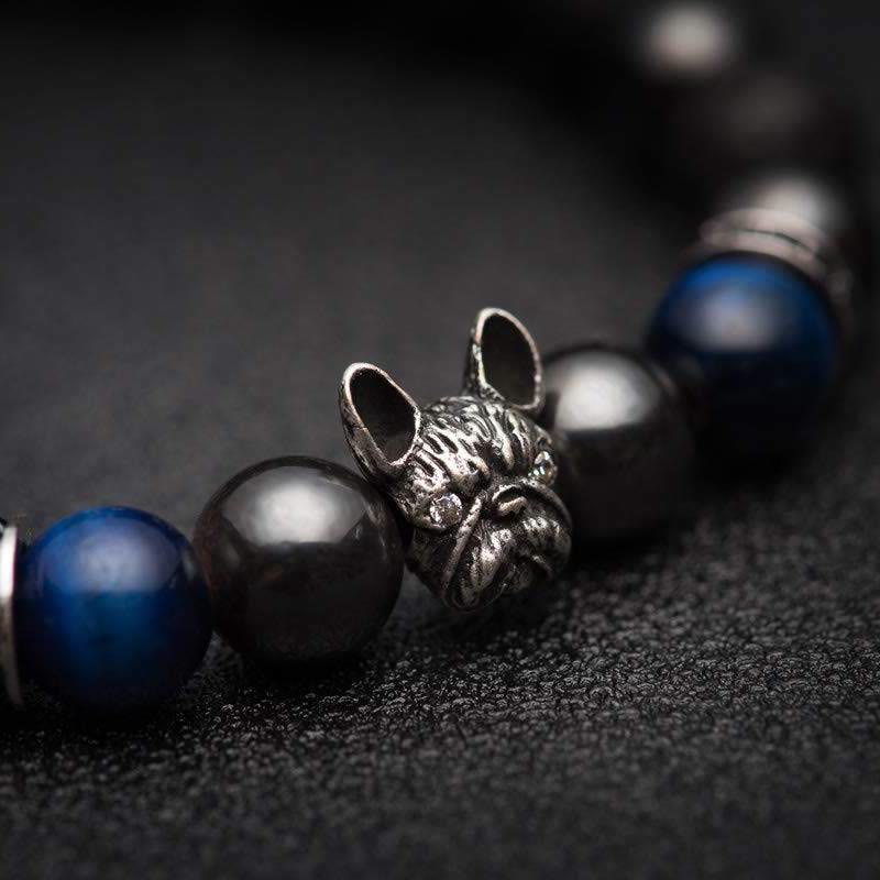 Olivenorma French Bulldog​​ Memorial Gemstone Bracelet - image 4