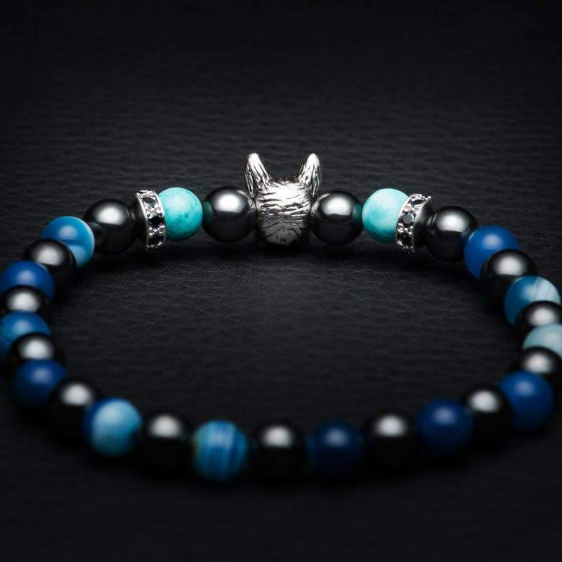Olivenorma French Bulldog​​ Memorial Gemstone Bracelet - image 9