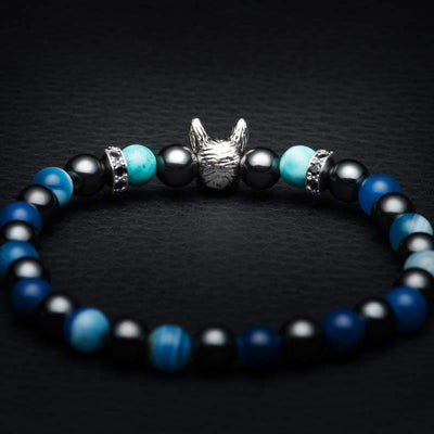 Olivenorma French Bulldog​​ Memorial Gemstone Bracelet - image 9