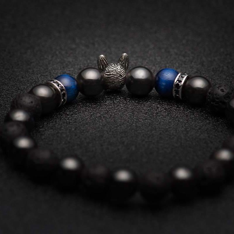 Olivenorma French Bulldog​​ Memorial Gemstone Bracelet - image 5