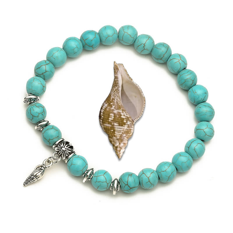 Olivenorma Animals Spirit Guardian Charm Turquoise Bracelets - Shell - image 5