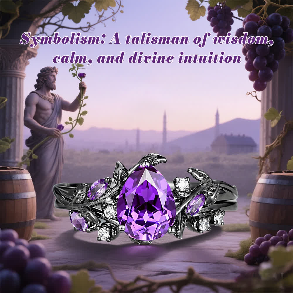 Olivenorma The Enchantress of Twilight Amethyst Ring - image 12