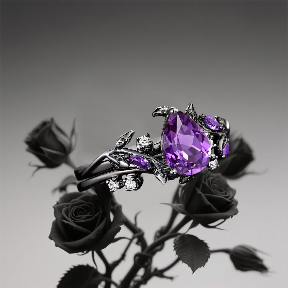 Olivenorma The Enchantress of Twilight Amethyst Ring - image 7