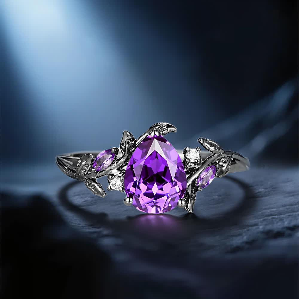 Olivenorma The Enchantress of Twilight Amethyst Ring - image 10