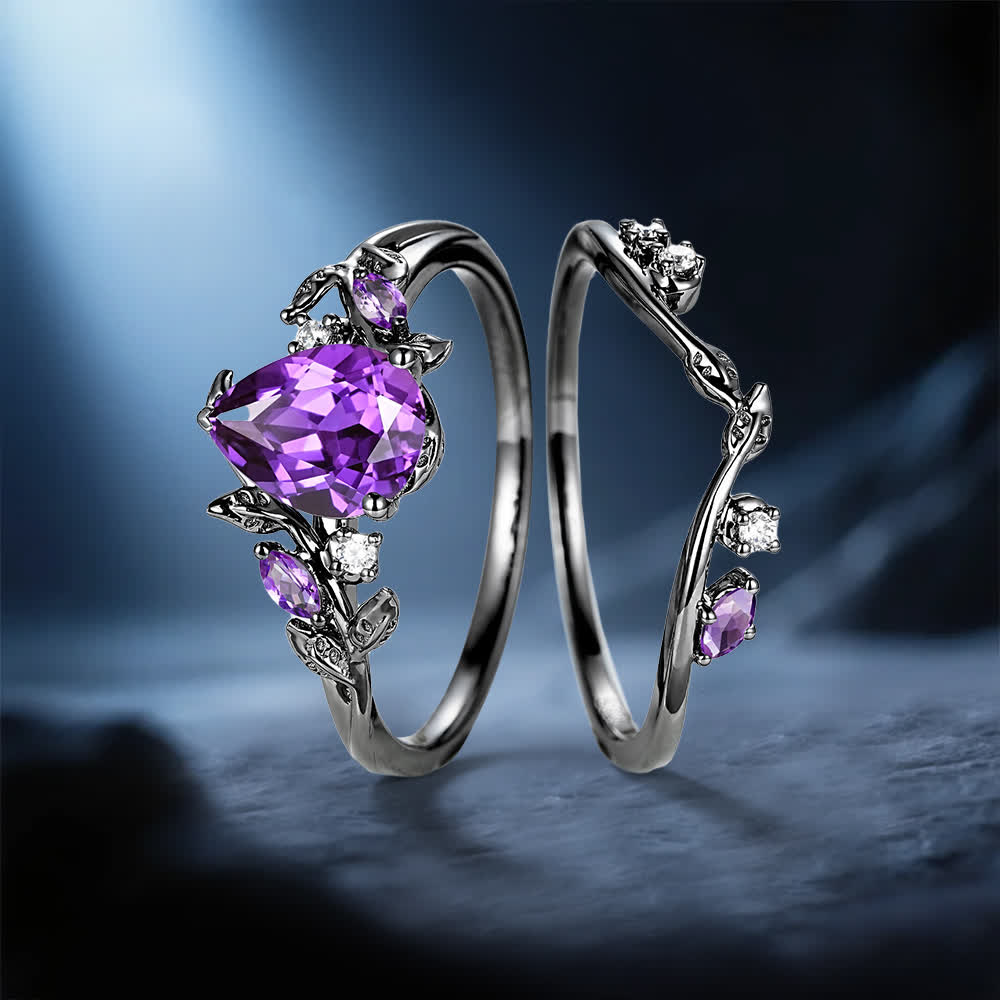 Olivenorma The Enchantress of Twilight Amethyst Ring - image 9