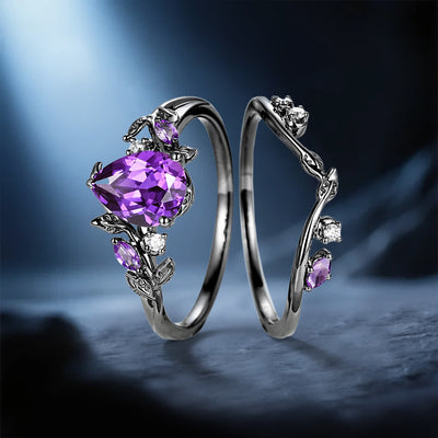 Olivenorma The Enchantress of Twilight Amethyst Ring - image 9